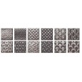 Cerasarda Le Ossidiane Mix Bronzo 20x20 cm, semilucida