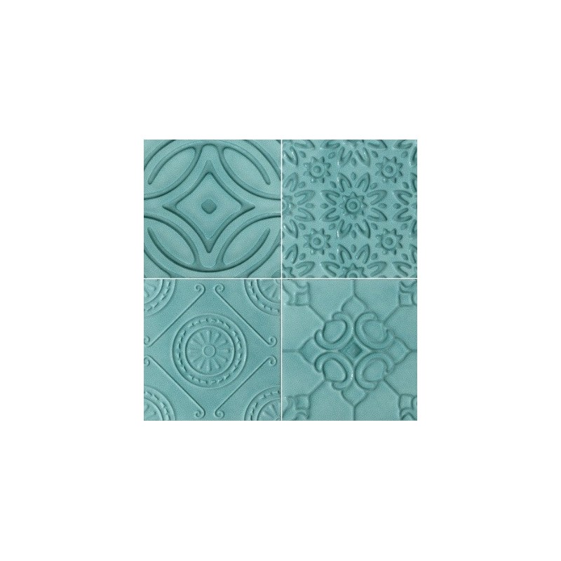 Ossidiane Quadrat Mix Malachite