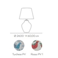Pavoncelle Lampe CERASARDA