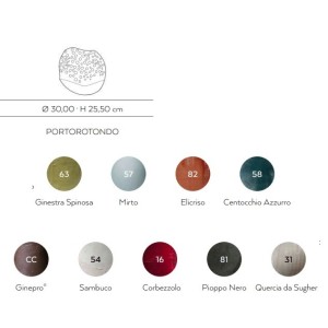Macchia Mediterranea – vase ceramique unique