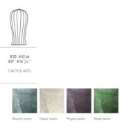 Cérasarda OT07026 Cactus haut gesso