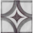 Piastra ceramica azzurro bianco 20x20