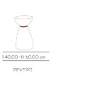 Tavolino Pevero Bianco Cotto - Ovre for Cerasarda 1079701