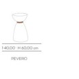 Tavolino Pevero Bianco Cotto - Ovre for Cerasarda 1079701