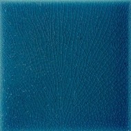 Piastrella Cerasarda Pitrizza Blu Petrolio 10x10 cm lucida