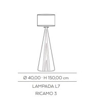 LAMPE CERASARDA R7
