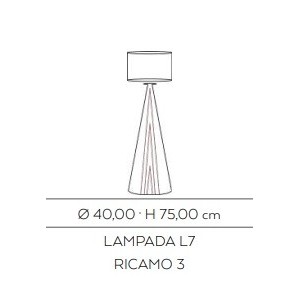 Lampe Ricami Incisi L7 – Cerasarda