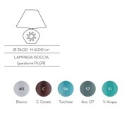 CERASARDA Ricami Traforati Lamp Goccia LG9