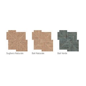 Sughero mosaïque Bali naturel
