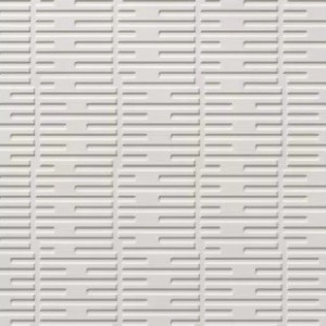 Terrae Blanc TA01 – 20x20 cm, 8,5 mm, effet 3D