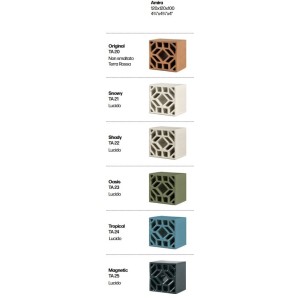 Terrae Amira 12x12 cm – 3D effet matt