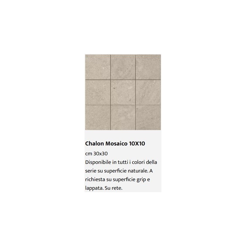 Chalon Mosaic Cream 30x30
