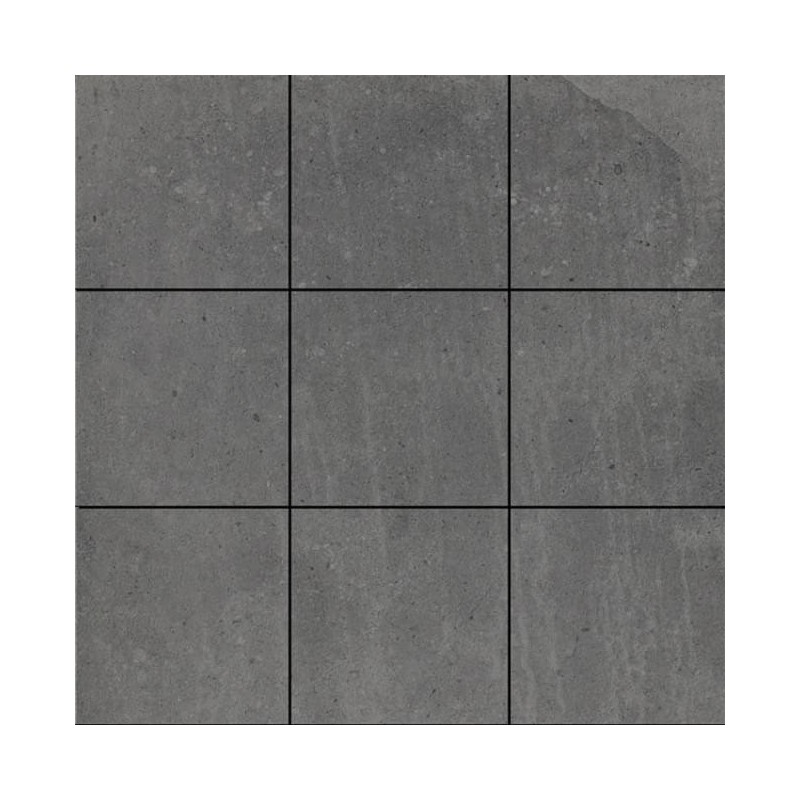PIETRA BAUGE' Antracite 10x10 mosaic - Casalgrande Padana