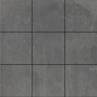 PIETRA BAUGE' Antracite 10x10 mosaic - Casalgrande Padana