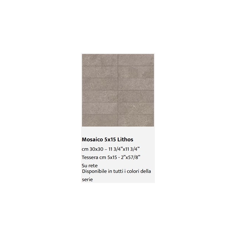 Lithos Tortora Mosaik 30x30