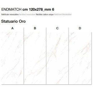 Marmoker Statuario Oro Brillant