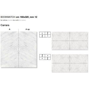 Marmoker Carrara Brillant – 160x320x12mm
