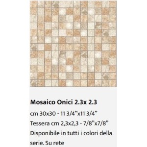 Onici gris marbre mosaïque 30x30