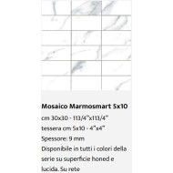 MARMOSMART Adria Smart Honed 30x30 marble-effect mosaic
