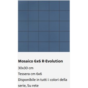 R-Evolution Azure 30x30 mosaïque
