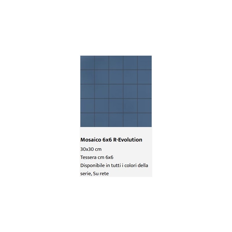 R-EVOLUTION MOSAICO R-EVOLUTION TERRA 6X6 30x30 - CASALGRANDE