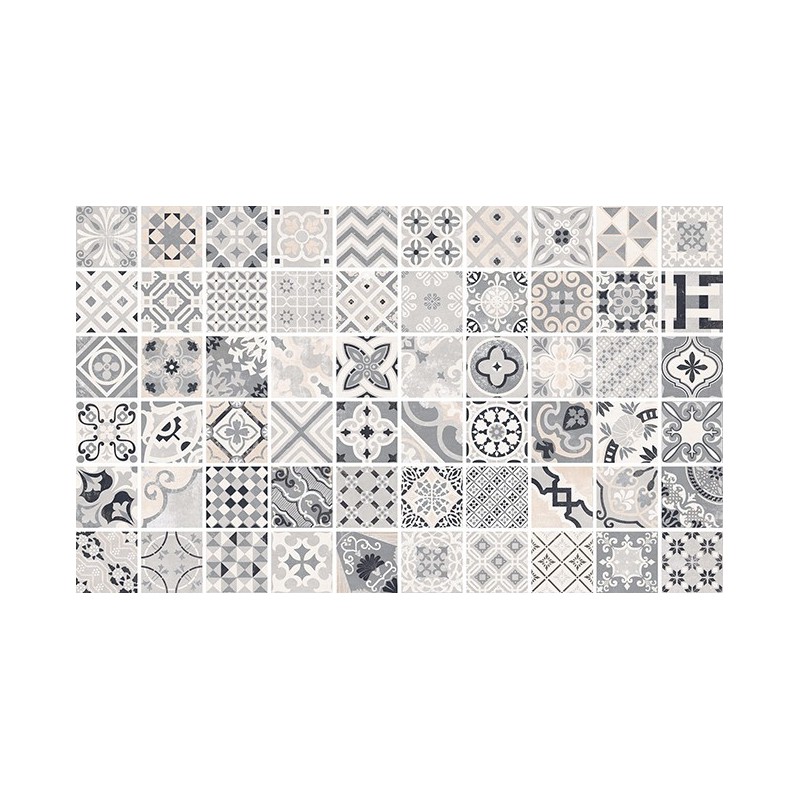 OPUS CEMENTINA MULTICOLOR GRIGIA MIX 20x20 9MM - CASALGRANDE