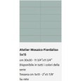 Atelier Cristallo 5x15 30x30 porcelain mosaic - Casalgrande Padana