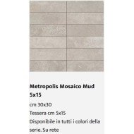 Metropolis Mosaic 30x30 matt Betonoptik