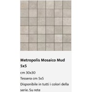 Metropolis Mosaik 30x30 matt