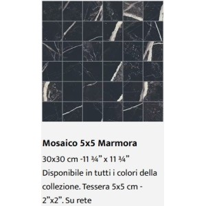 Marmora Nero Antico Smooth 30x30