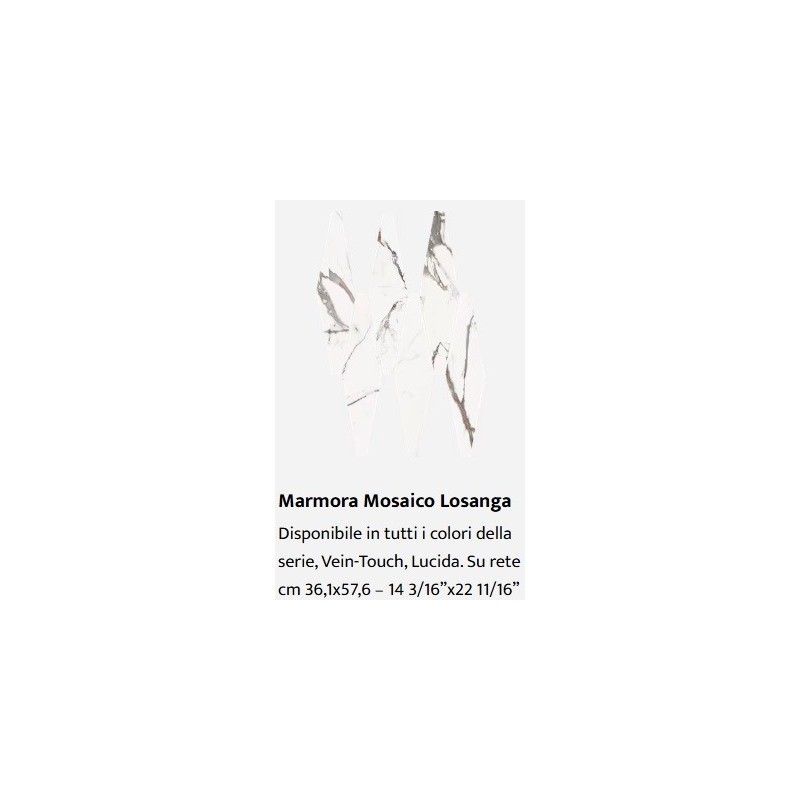 MARMORA LOSANGA LUNENSE VEIN TOUCH 36,1x57,6 - CASALGRANDE