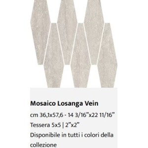 Pietra Tiburtina losanga 36,1x57,6 cm