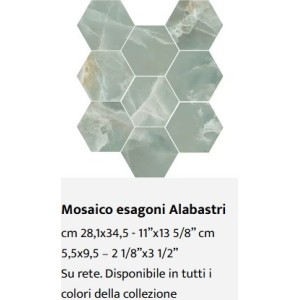 ALABASTRI Blue Brillant Mosaic