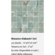 Alabastri White Smooth 5x5 Mosaic - Casalgrande Padana