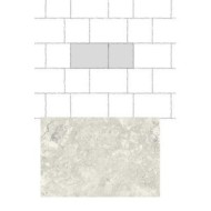 Unique Travertine Ancient White Opus Brecciato - Provenza