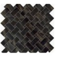 Tele di Marmo Crystal 30x30 Intrecci Vitrum Black Silktech