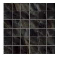Tele di Marmo Crystal 30x30 Vitrum Black Silktech mosaic ENX1