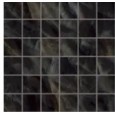Tele di Marmo Crystal 30x30 Vitrum Black Silktech mosaic ENX1