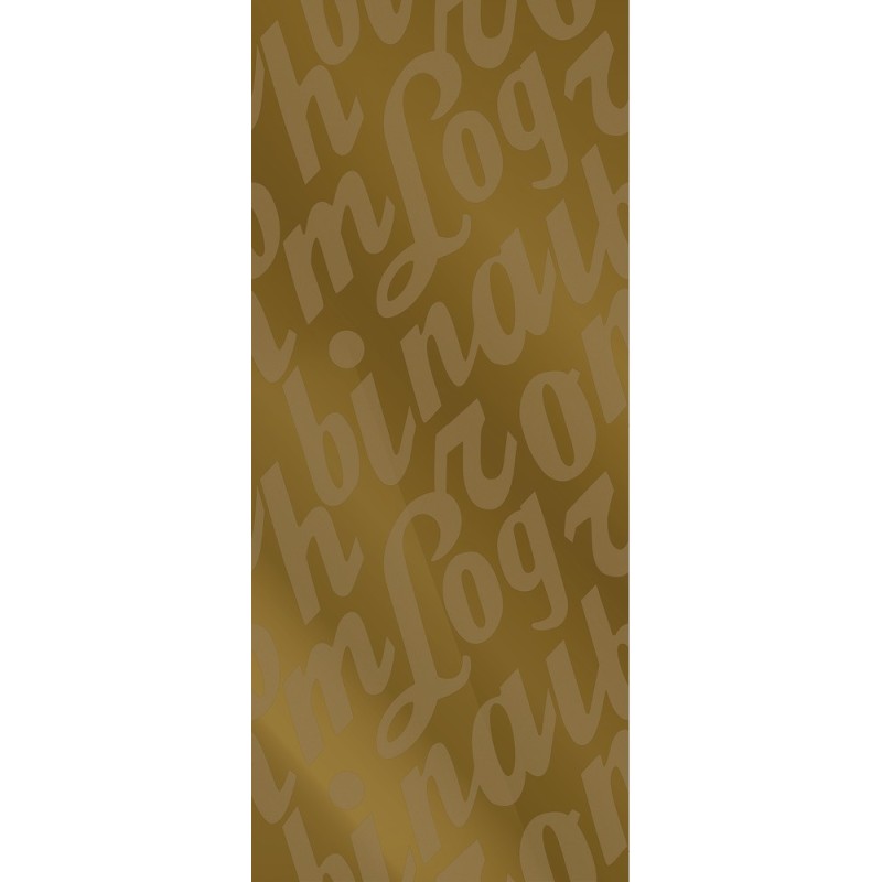 GALAXIA 120x280 Mirror Script XL Gold Glossy - LA FABBRICA