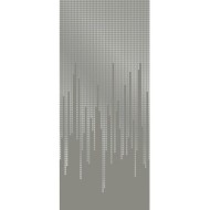 GALAXIA 120x280 Mirror Ray Fall Platinum Glossy - LA FABBRICA