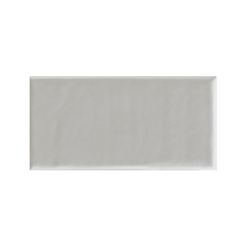 Grooves 7,5x15 Fliese Grau matt