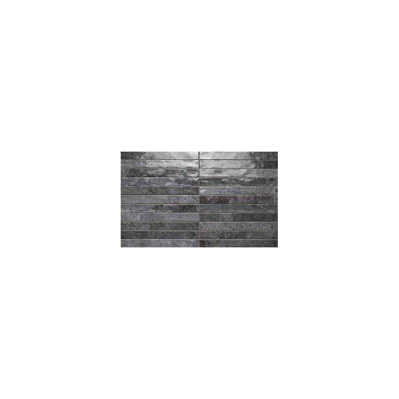 KIST LUX 4,8x45 Charcoal Glossy stoneware brick