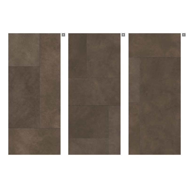 KORIUM 120x280 Brown Square A - La Fabbrica