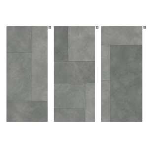 KORIUM 120x280 Grey Square Sign A