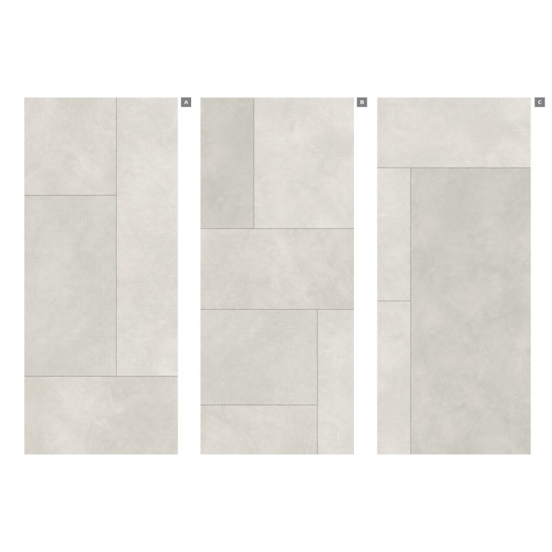 KORIUM 120x280 White Square Sign A - LA FABBRICA