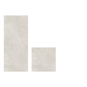 KORIUM 120x120 White Logo Naturel SQ