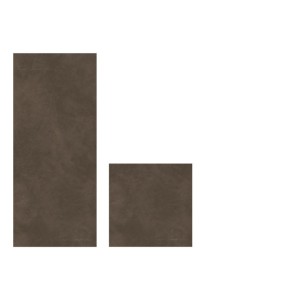 Korium 120x120 Brown Logo Naturel SQ
