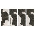 MAGMA 120x280 Black & White lapped slab - La Fabbrica