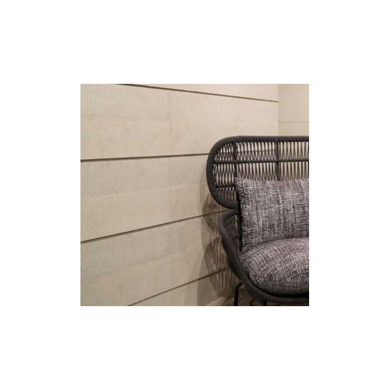 MOON CREAM 20x120 Decoro 3D Terra - LA FABBRICA