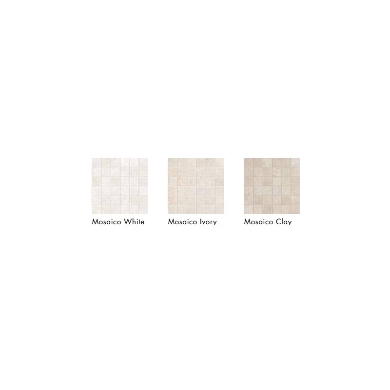 INX White Mosaico 30x30 ass